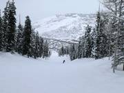 Slope to the historic Park City