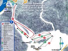 Trail map Văliug – Casa Baraj