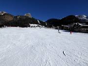 Practice area in Wolkenstein