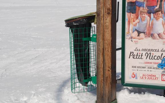 Val d'Arly: cleanliness of the ski resorts – Cleanliness Espace Diamant – Les Saisies/Notre-Dame-de-Bellecombe/Praz sur Arly/Flumet/Crest-Voland