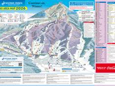 Trail map Nozawa Onsen