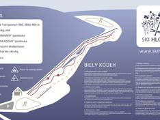 Trail map Hlobišov – Hronec