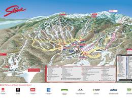 Trail map Stowe