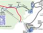 Trail map Saint-George