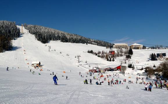 Biggest ski resort in Eastern Germany – ski resort Fichtelberg – Oberwiesenthal