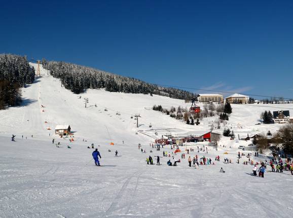 View towards Fichtelberg