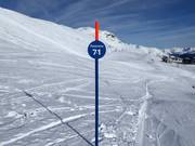 Excellent slope markings