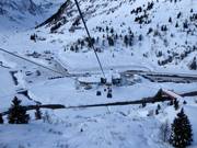 Only one accommodation around the valley station in Sportgastein