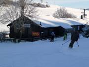 Ski lift restaurant at the valley station