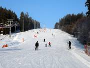 Easy slope Jezerní in Lipno