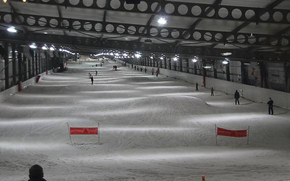 Indoor ski slope in the Department of Moselle