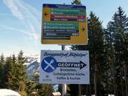 Slope signage