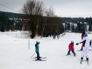 Families feel at home at the Golfplatzlift.