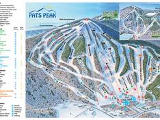 Trail map Pats Peak