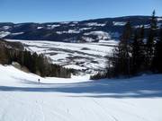 Challenging Olympic Downhill Run