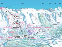 Trail map Lauchernalp – Lötschental