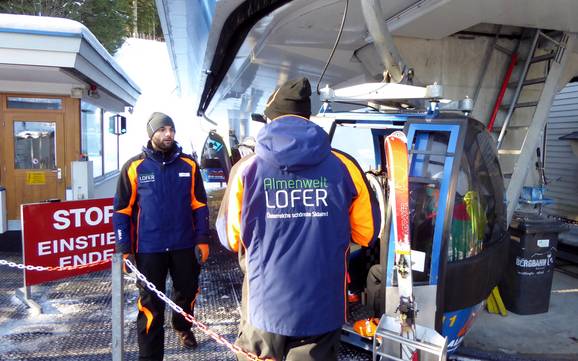 Saalachtal: Ski resort friendliness – Friendliness Almenwelt Lofer