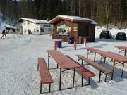 Snack bar at the valley station