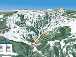 Trail map Wenatchee – Mission Ridge