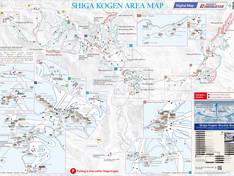 Trail map Shigakogen Mountain Resort