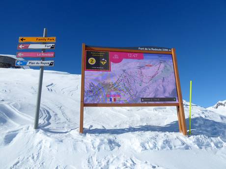 Aosta Valley (Valle d'Aosta): orientation within ski resorts – Orientation Espace San Bernardo – La Rosière/La Thuile