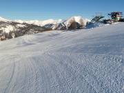 Top slope grooming