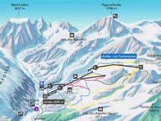 Trail map Arolla