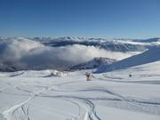 Fresh snow on the Pla d’Adet