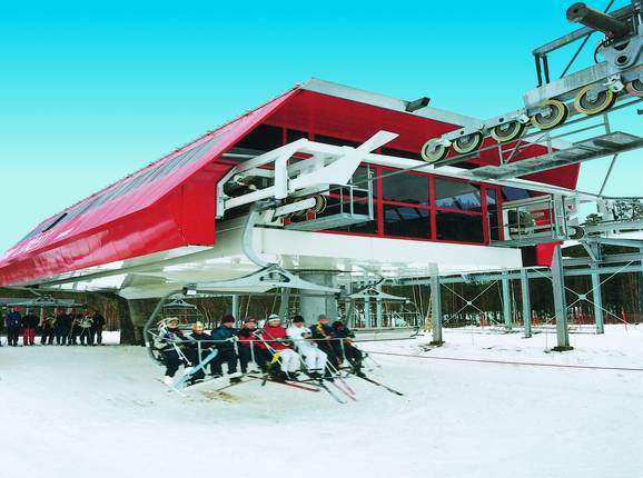 Vrådal Express - 8pers. High speed chairlift (detachable)