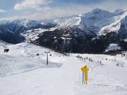 Slope above Champoluc in the Val d'Ayas