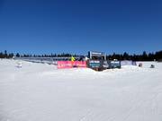 Panorama Park with easy slopes at the summit of Černá hora
