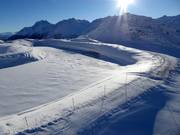 Storage pond in St. Anton am Arlberg