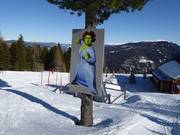 Shrek on the slope