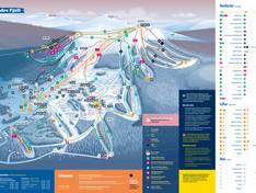 Trail map Idre Fjäll