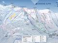 Trail map Les Karellis