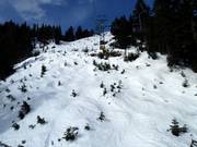Mogul slope at Sky Chair