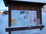 Cross-country trail map of the municipality of Philippsreut