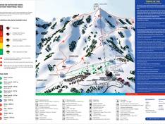 Trail map Amirsoy Mountain Resort