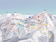 Trail map Turracher Höhe