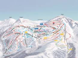 Trail map Turracher Höhe