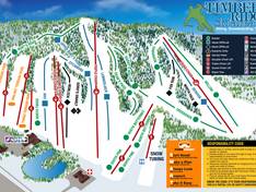 Trail map Timber Ridge
