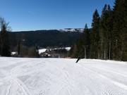 Easy slope at the drag lift