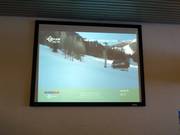 Webcam from the ski resort in the valley station building