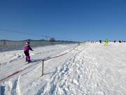 Ski lift and slope in Landsberied