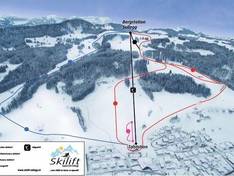 Trail map Sollegg – Appenzell