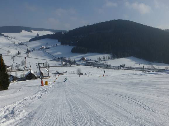 Main slope at the Schneeberglifte