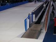 Valley station of the conveyor belts
