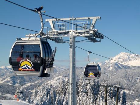 Altenmarkt-Zauchensee: best ski lifts – Lifts/cable cars Radstadt/Altenmarkt