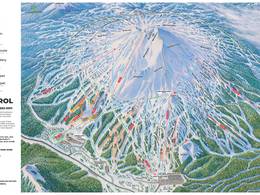 Trail map Mt. Bachelor