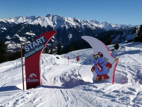Family ski resorts Montafon – Families and children Golm